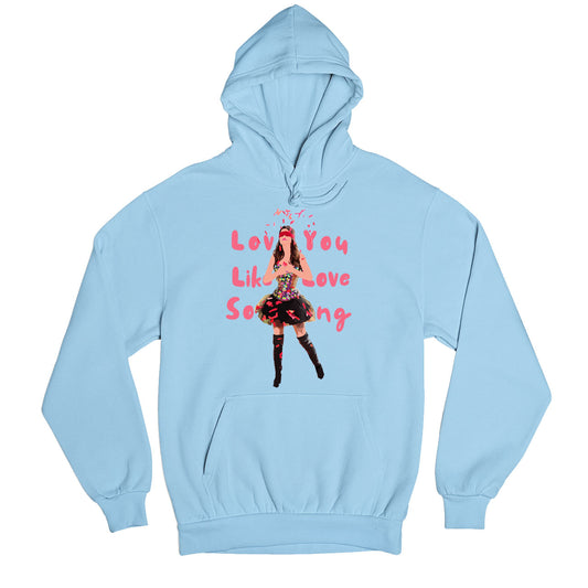 selena gomez love you like a love song hoodie hooded sweatshirt winterwear music band buy online india the banyan tee tbt men women girls boys unisex gray