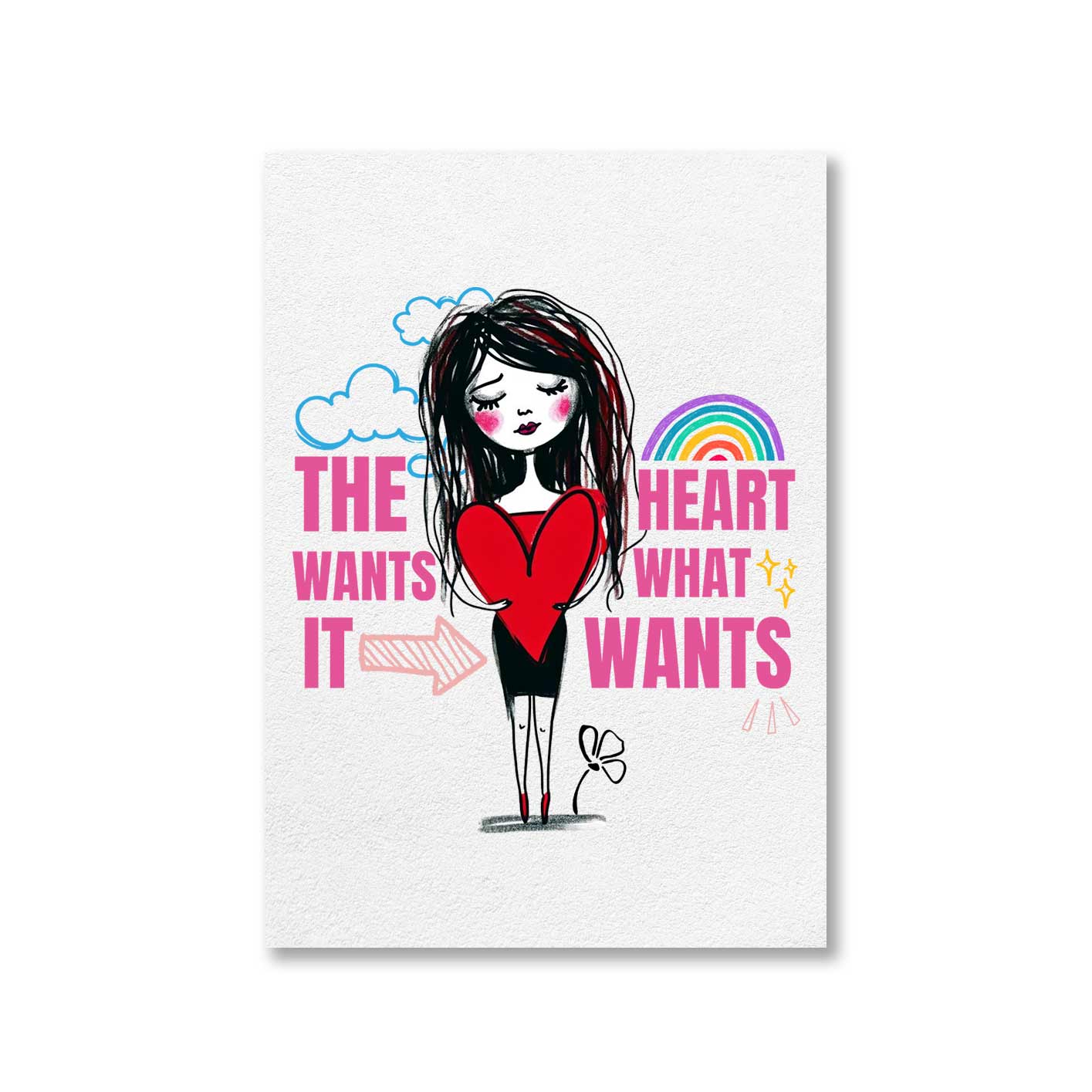 selena gomez the heart wants what it wants poster wall art buy online india the banyan tee tbt a4