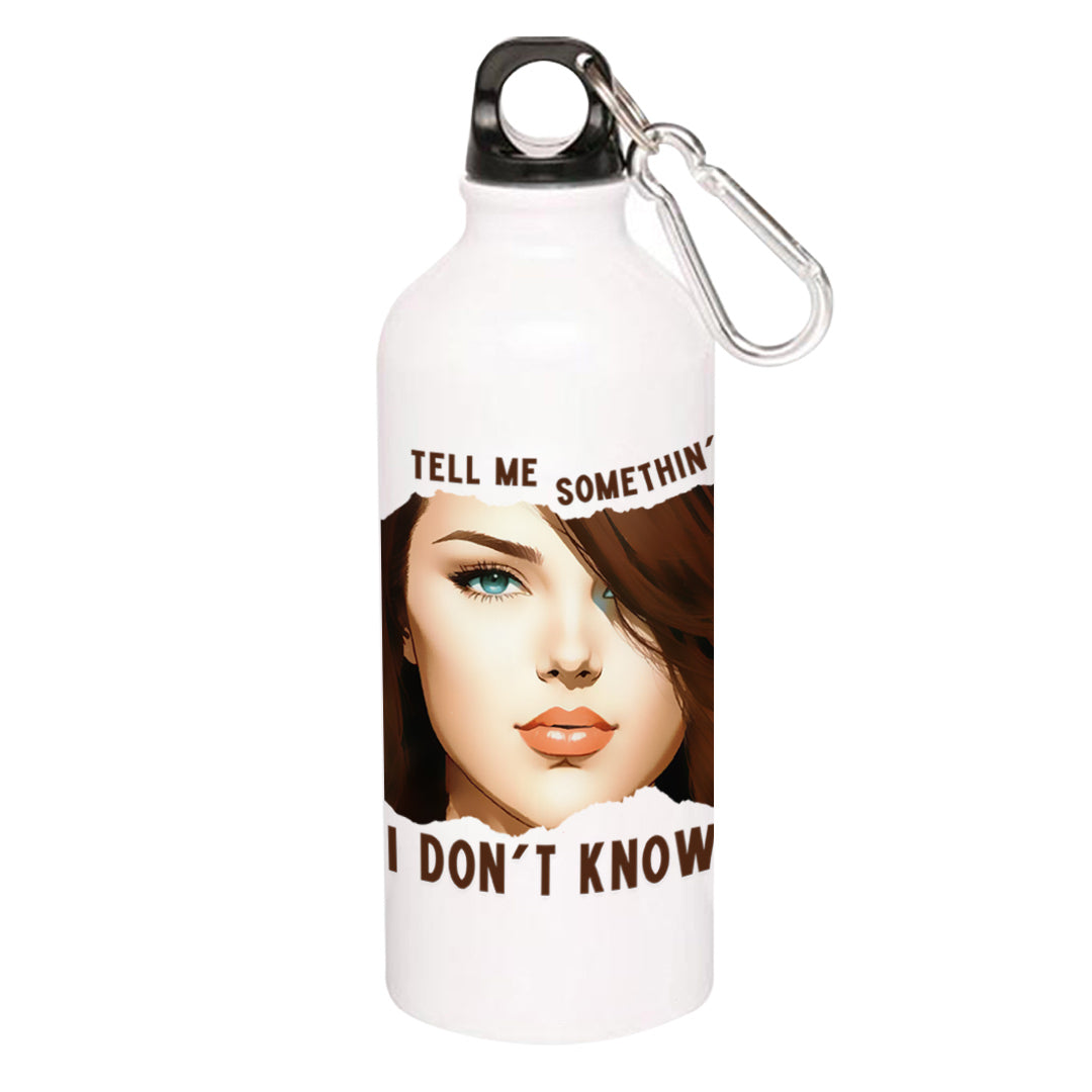 selena gomez tell me something i don't know sipper steel water bottle flask gym shaker music band buy online india the banyan tee tbt men women girls boys unisex