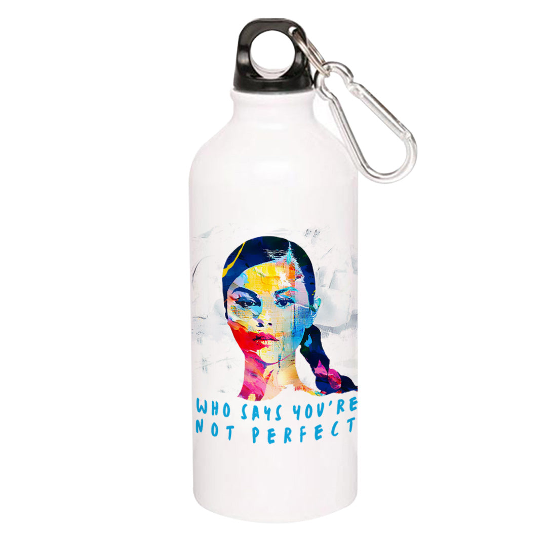 selena gomez who says you're not perfect sipper steel water bottle flask gym shaker music band buy online india the banyan tee tbt men women girls boys unisex