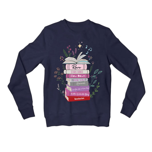 selena gomez selena's songbooks sweatshirt upper winterwear music band buy online india the banyan tee tbt men women girls boys unisex navy 