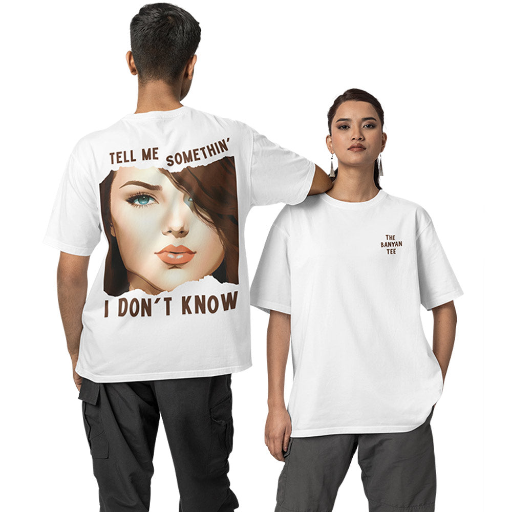 Selena Gomez Oversized T shirt - Tell Me Something I Don't Know