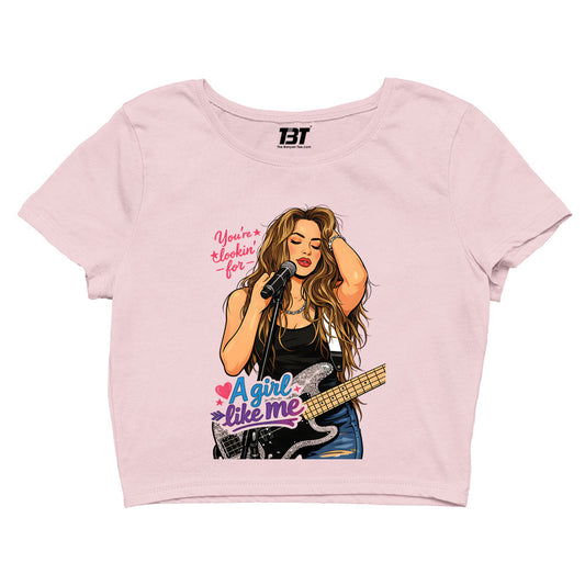 shakira girl like me crop top music band buy online india the banyan tee tbt men women girls boys unisex s 
