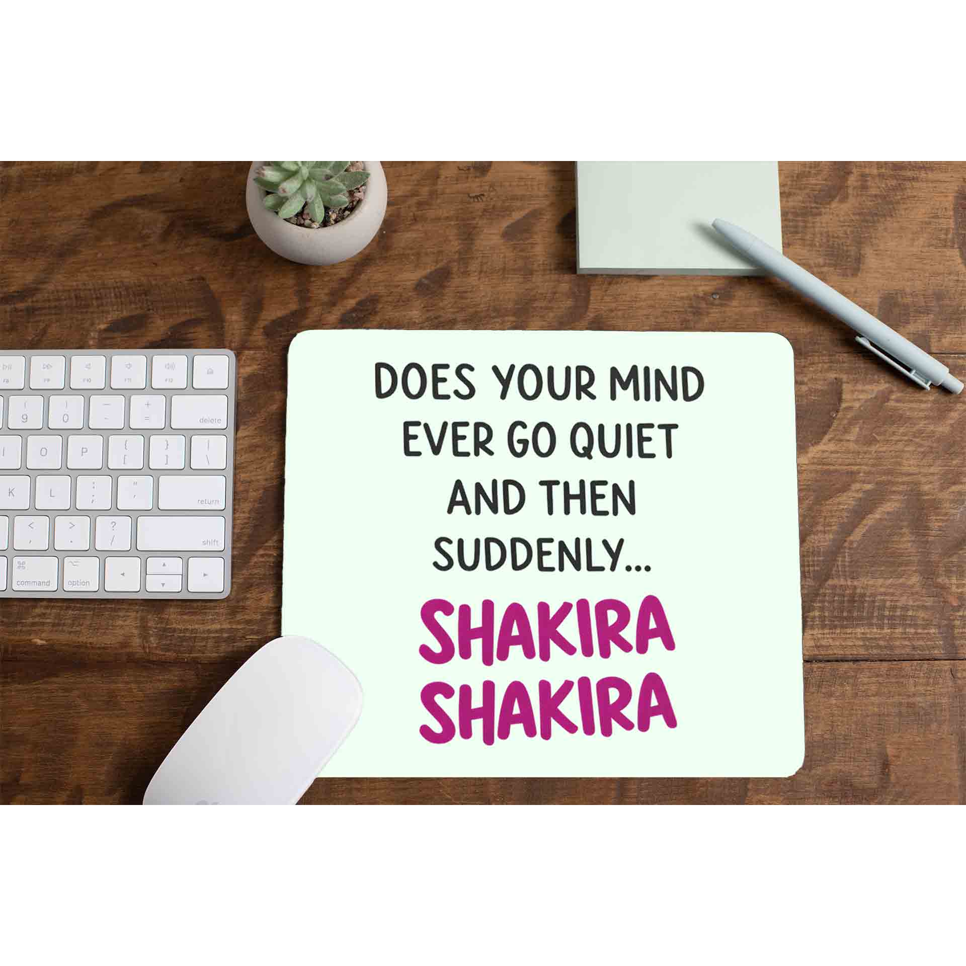 shakira does your mind mousepad logitech large anime music band buy online india the banyan tee tbt men women girls boys unisex  