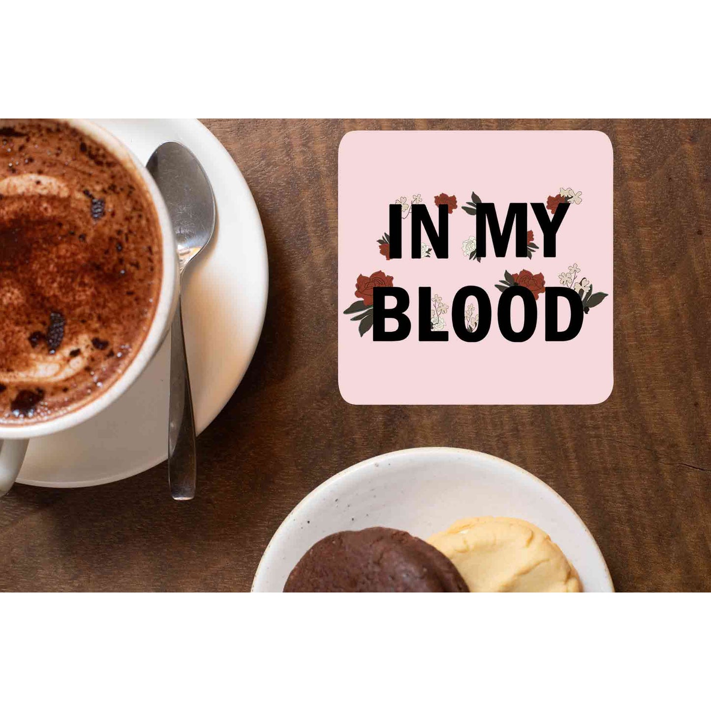 shawn mendes in my blood coasters wooden table cups indian music band buy online india the banyan tee tbt men women girls boys unisex