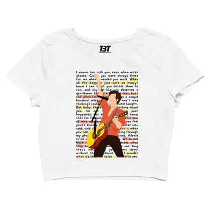 shawn mendes mendes in melodies crop top music band buy online india the banyan tee tbt men women girls boys unisex s