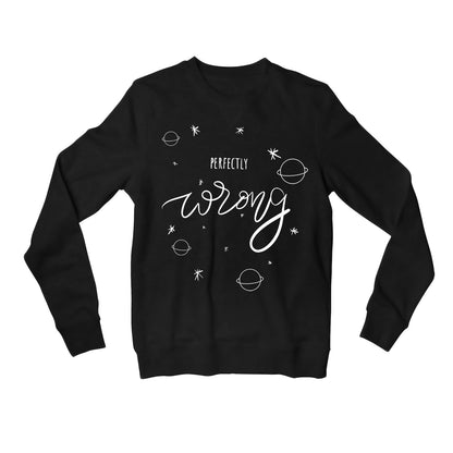 shawn mendes perfectly wrong sweatshirt upper winterwear music band buy online india the banyan tee tbt men women girls boys unisex black