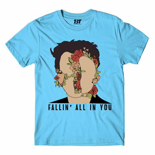 shawn mendes fallin' all in you t-shirt music band buy online india the banyan tee tbt men women girls boys unisex white