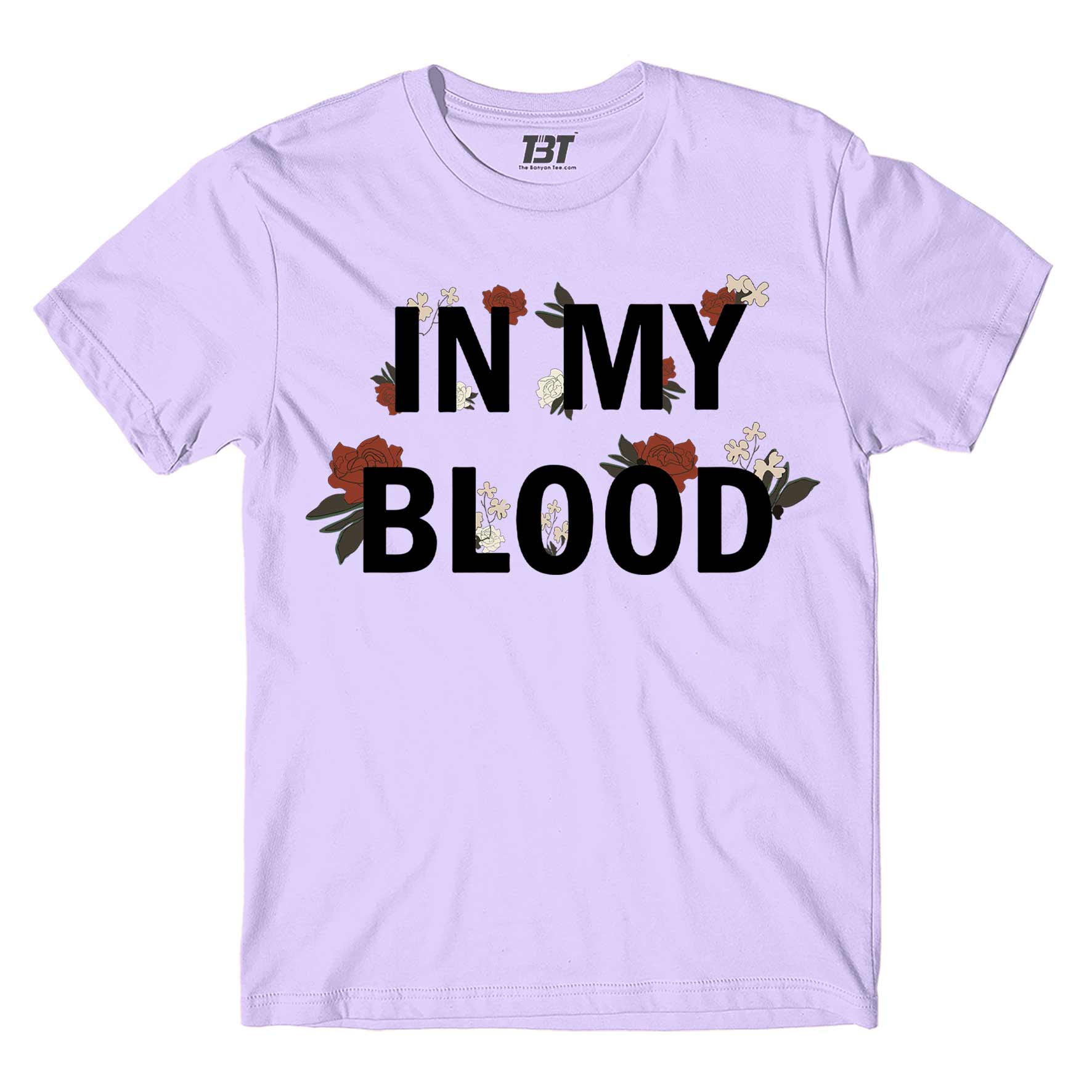 shawn mendes in my blood t-shirt music band buy online india the banyan tee tbt men women girls boys unisex white