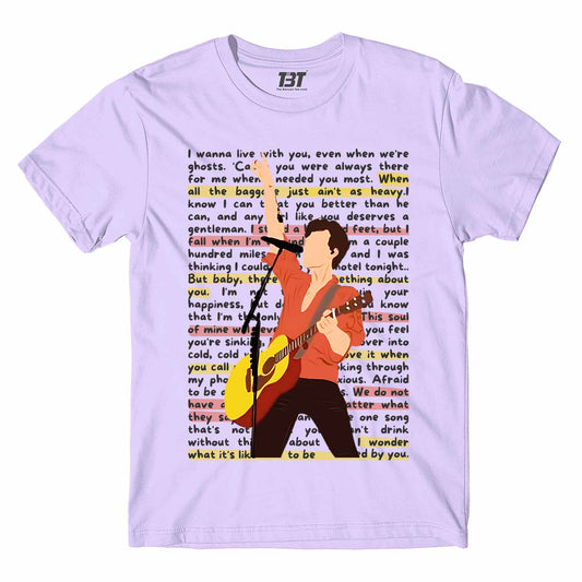 shawn mendes mendes in melodies t-shirt music band buy online india the banyan tee tbt men women girls boys unisex lavender 