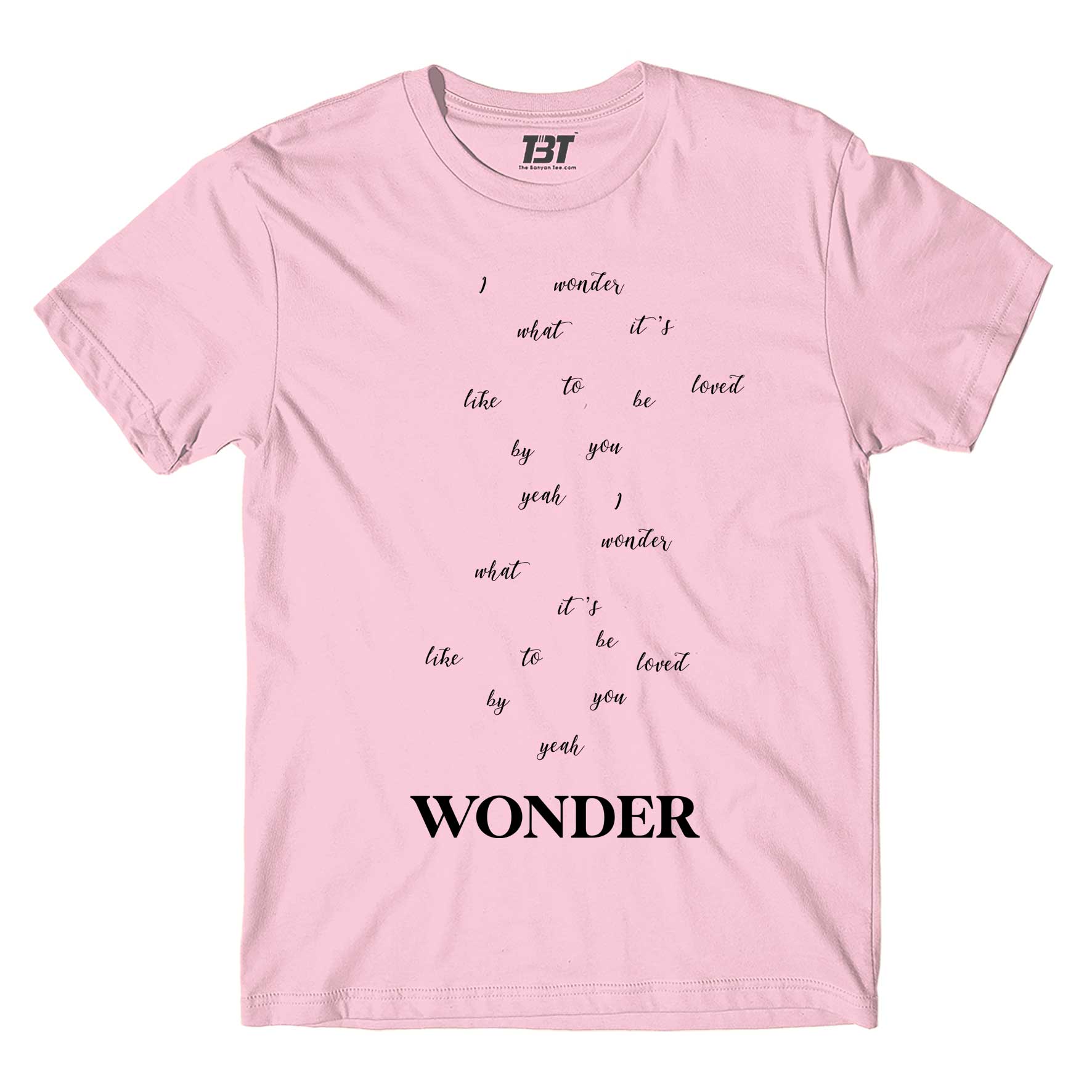 shawn mendes wonder t-shirt music band buy online india the banyan tee tbt men women girls boys unisex white