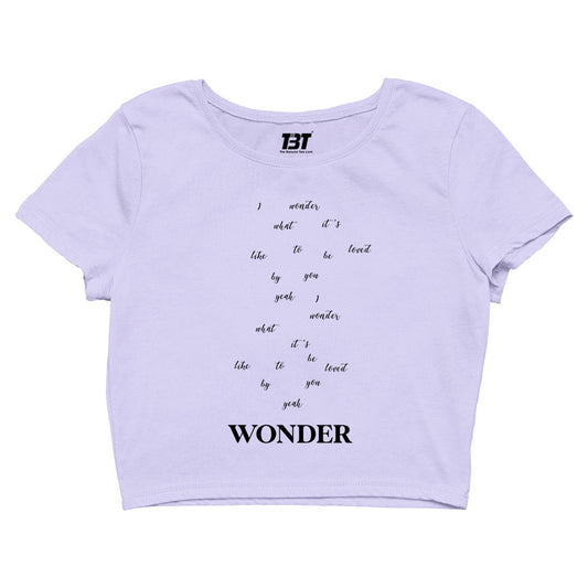 shawn mendes wonder crop top music band buy online india the banyan tee tbt men women girls boys unisex white