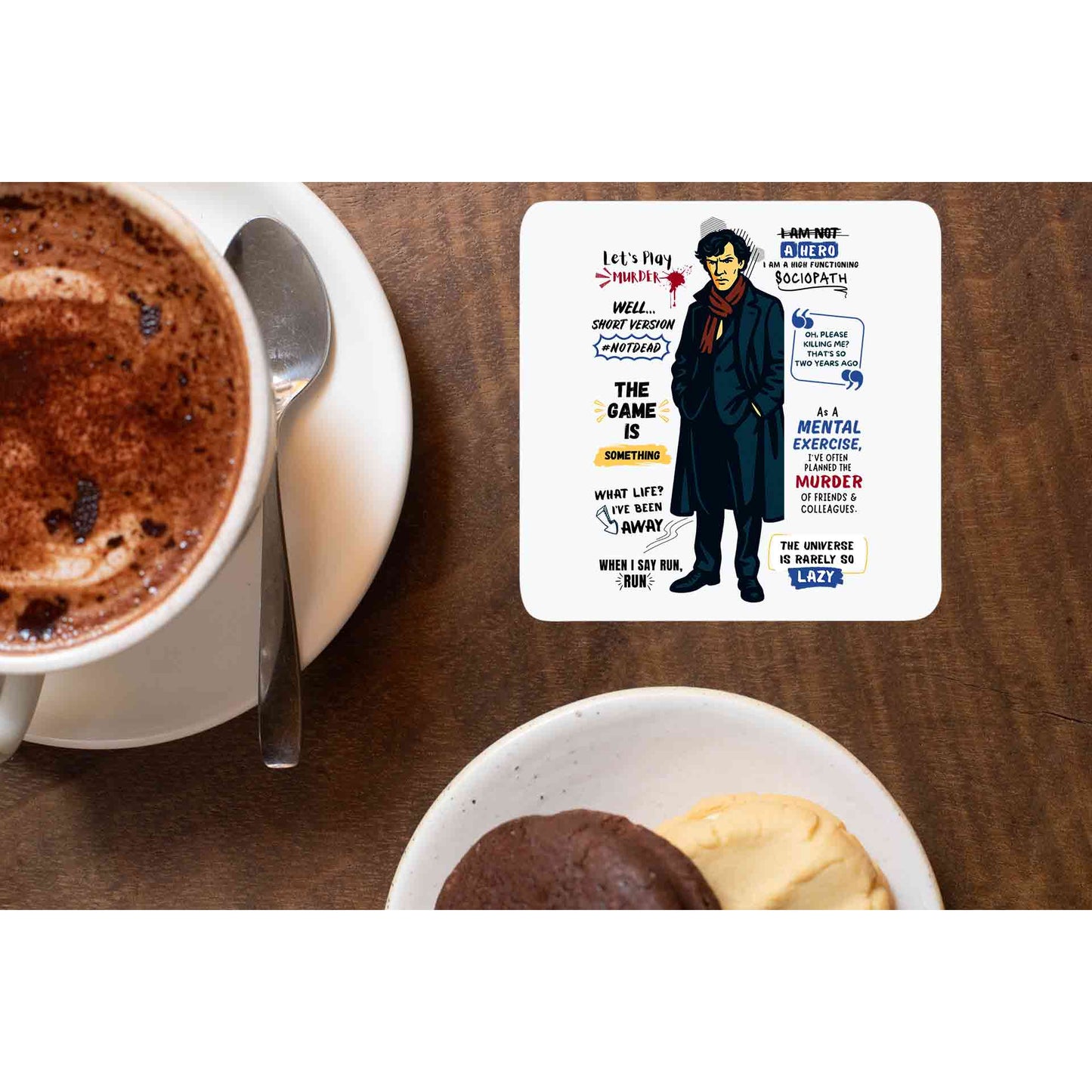 Sherlock Coaster Coasters The Banyan Tee TBT
