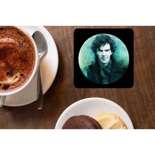 Sherlock Coaster - Benedict Cumberbatch Coasters The Banyan Tee TBT