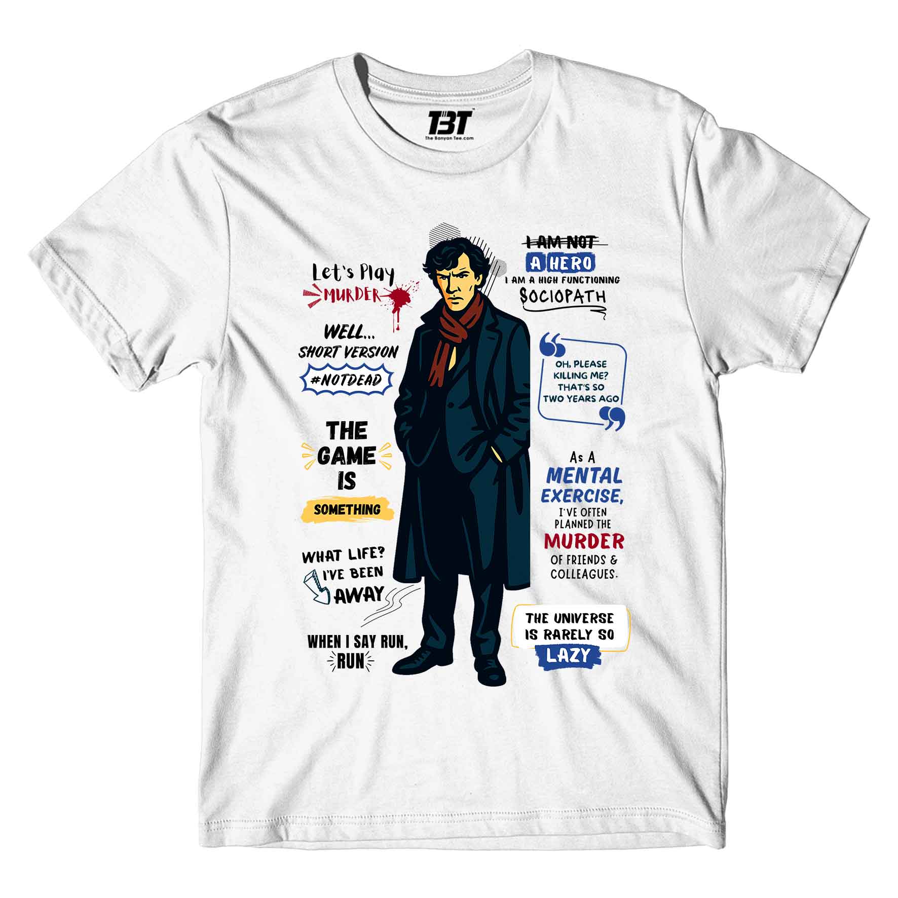 Sherlock T-shirt by The Banyan Tee TBT