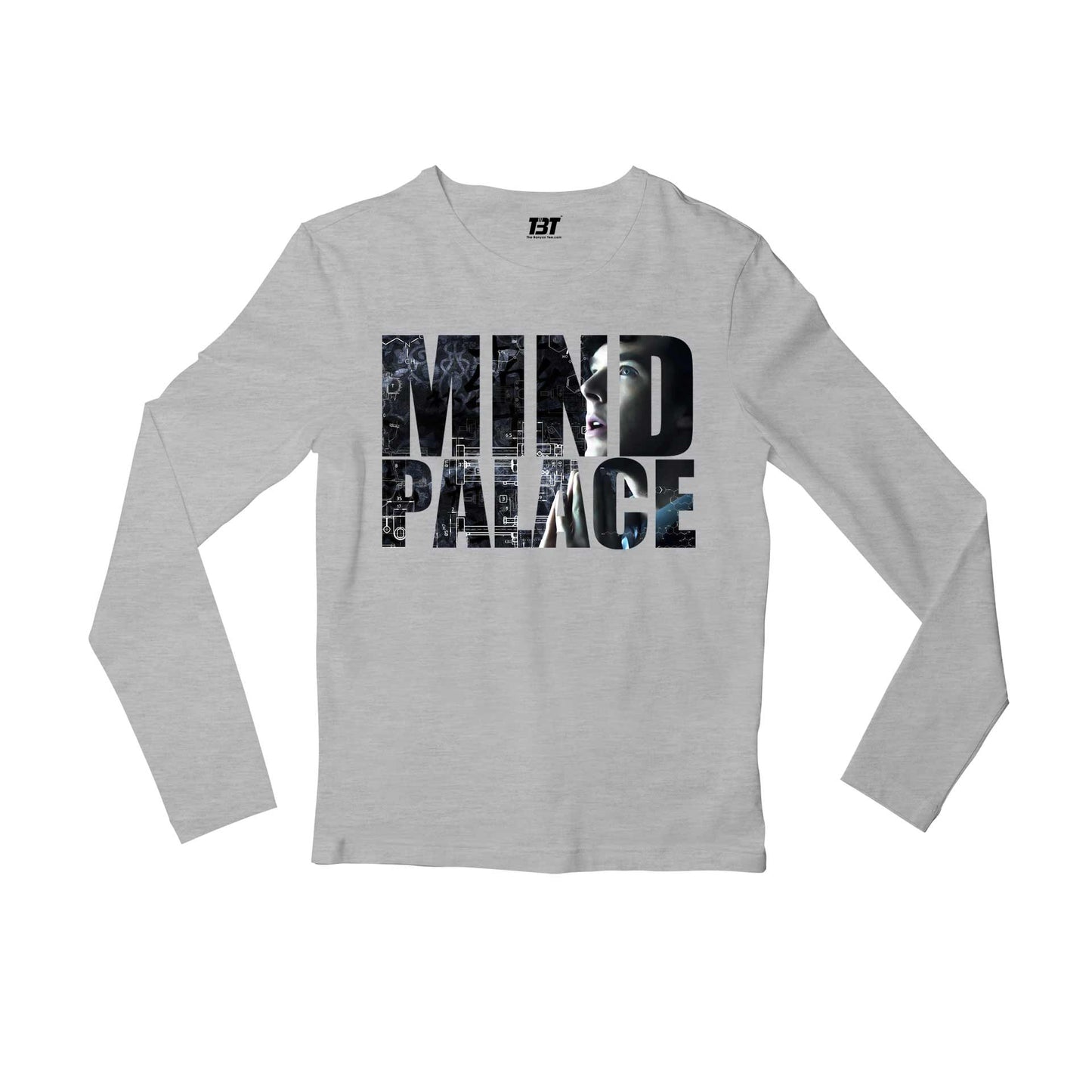 Sherlock Full Sleeves T-shirt - Mind Palace Full Sleeves T-shirt The Banyan Tee TBT