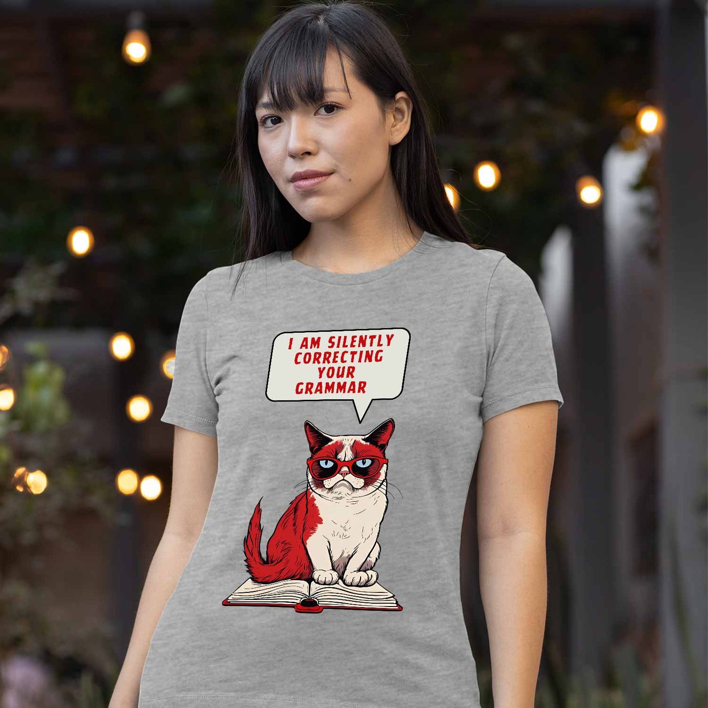 T shirt - Silently Correcting Your Grammar