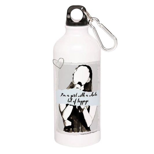 ariana grande ghostin sipper steel water bottle flask gym shaker music band buy online india the banyan tee tbt men women girls boys unisex