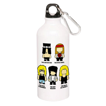 guns n' roses toon rebels sipper steel water bottle flask gym shaker music band buy online india the banyan tee tbt men women girls boys unisex