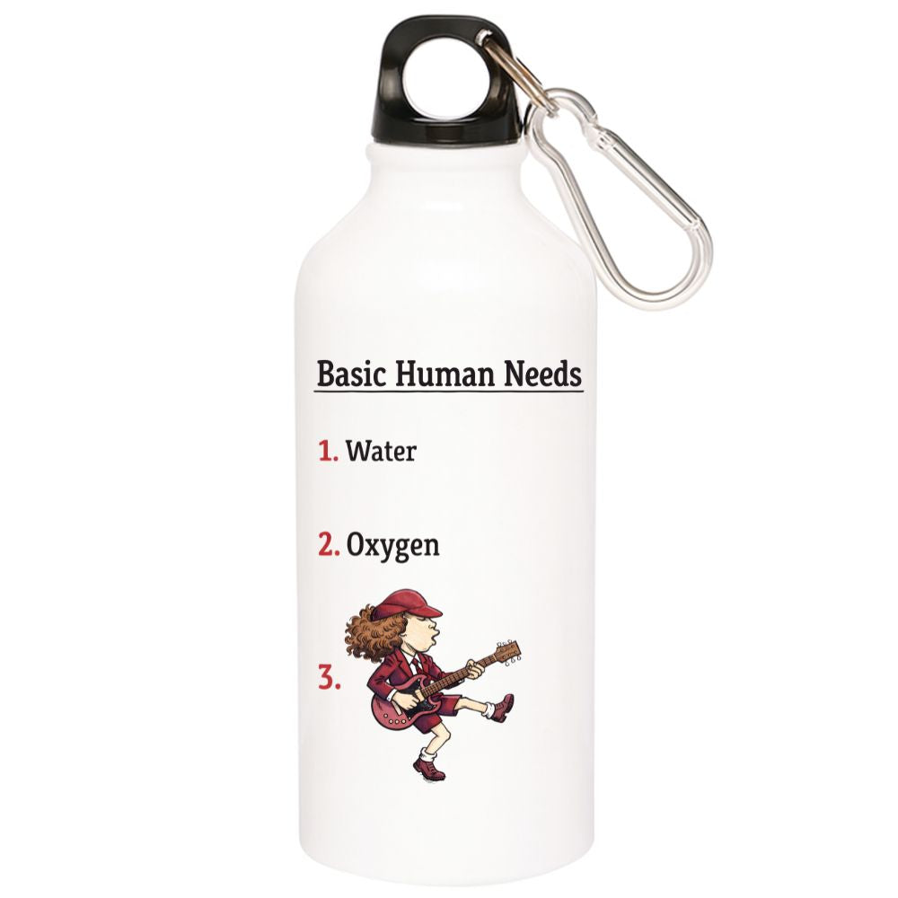 ac/dc basic human needs sipper steel water bottle flask gym shaker music band buy online india the banyan tee tbt men women girls boys unisex  