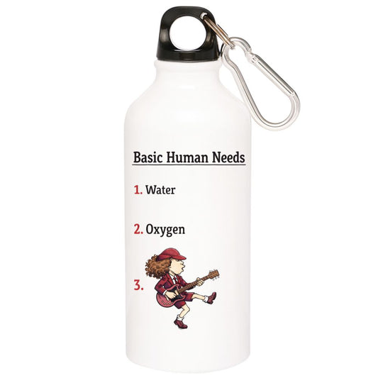 ac/dc basic human needs sipper steel water bottle flask gym shaker music band buy online india the banyan tee tbt men women girls boys unisex  