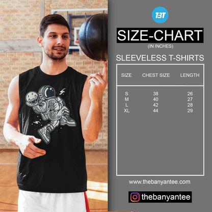 The Banyan Tee Sleeveless T-shirt Size Chart