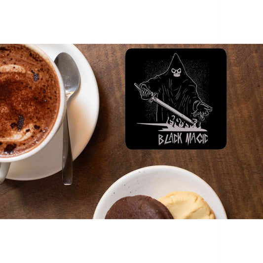 slayer black magic coasters wooden table cups indian music band buy online india the banyan tee tbt men women girls boys unisex