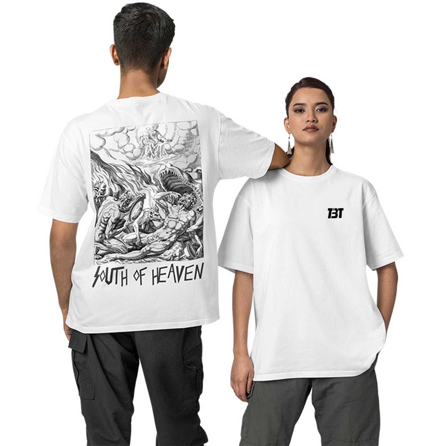 slayer Tシャツ Buy Slayer Oversized T shirt - South Of Heaven – The Banyan Tee