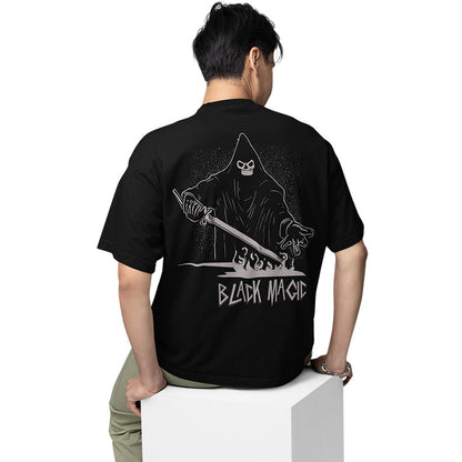 slayer oversized t shirt - black magic music t-shirt black buy online india the banyan tee tbt men women girls boys unisex