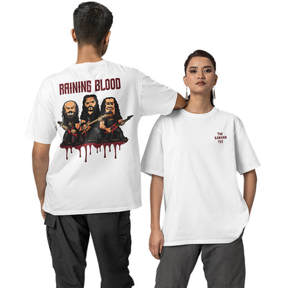 Slayer Oversized T shirt - Raining Blood