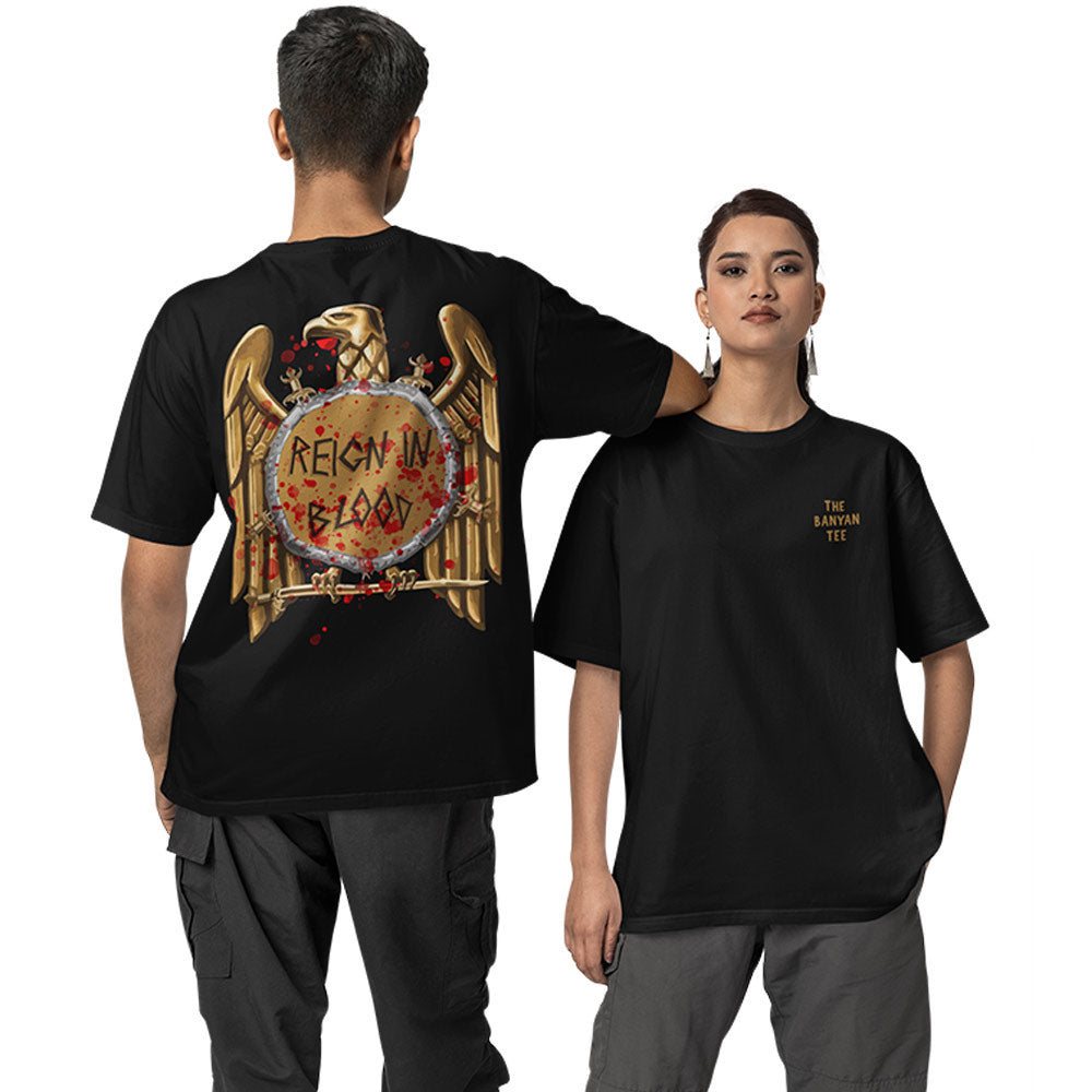 Slayer Oversized T shirt - Reign In Blood