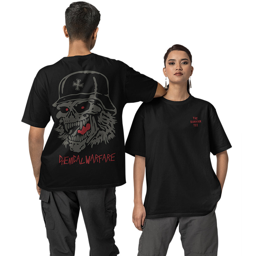 Slayer Oversized T shirt - Chemical Warfare