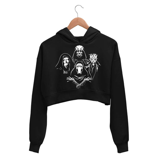 star wars darthemian rhapsody crop hoodie hooded sweatshirt upper winterwear tv & movies buy online india the banyan tee tbt men women girls boys unisex black darth vader