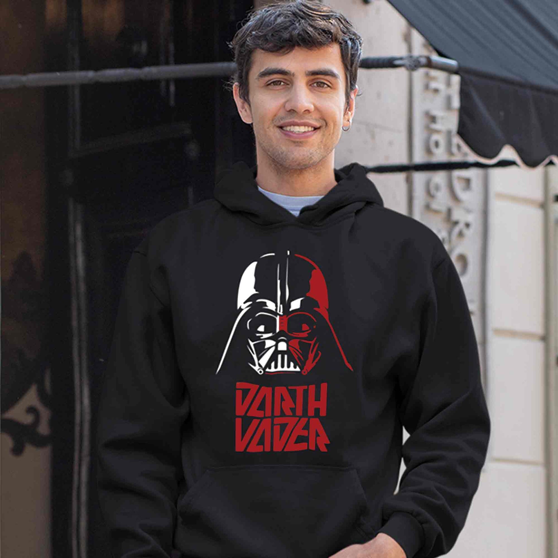 star wars darth vader hoodie hooded sweatshirt winterwear tv & movies buy online india the banyan tee tbt men women girls boys unisex black