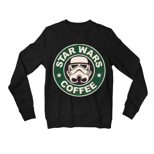 star wars star coffee sweatshirt upper winterwear tv & movies buy online india the banyan tee tbt men women girls boys unisex black