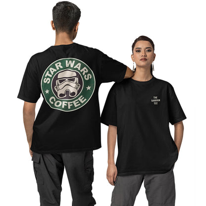 Star Wars Oversized T shirt - Star Coffee