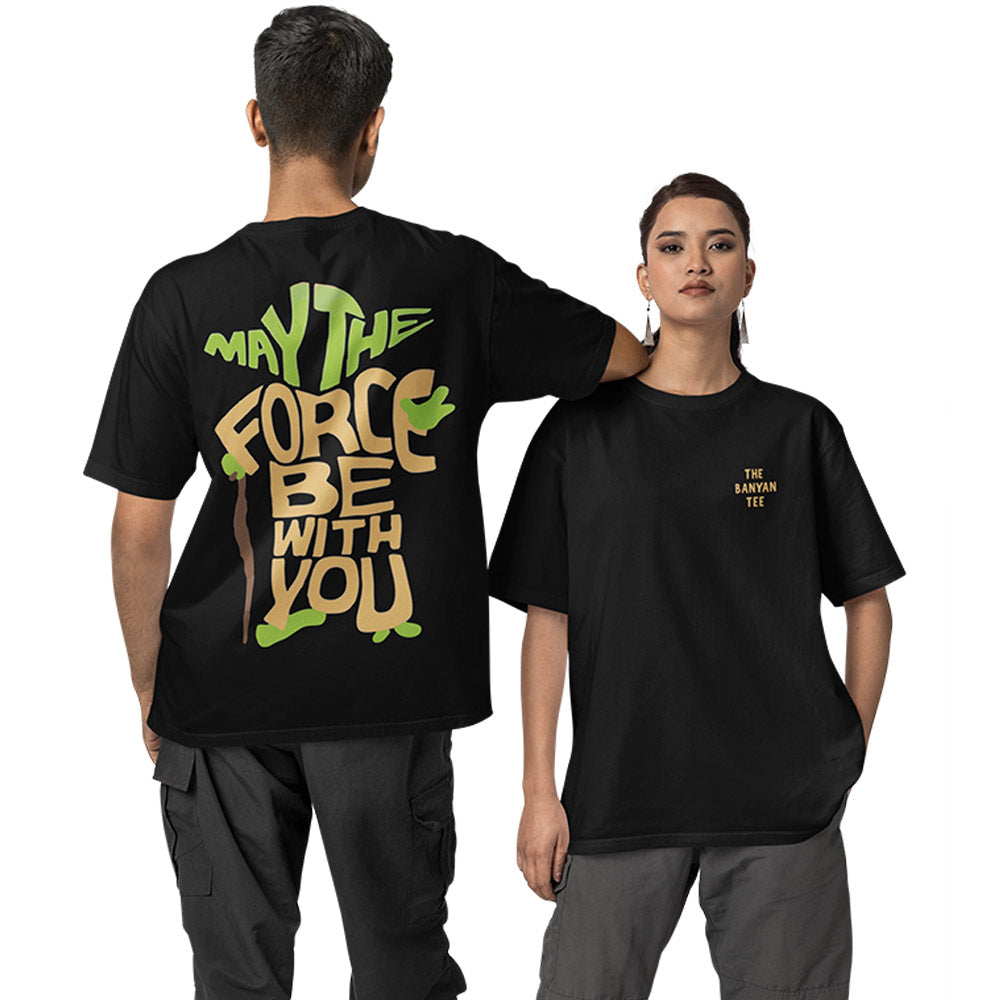 Star Wars Oversized T shirt - May The Force Be With You