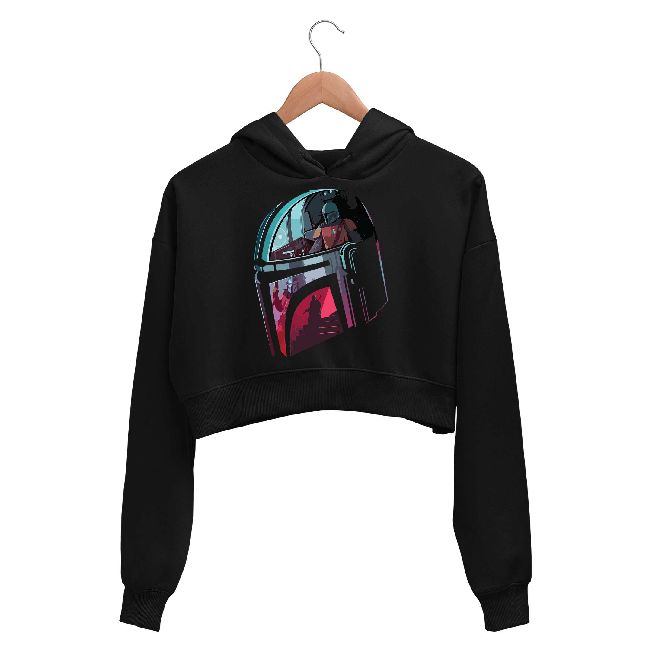 Buy Star Wars Crop Hoodie Mandalorian at Rs. 50 OFF The Banyan Tee