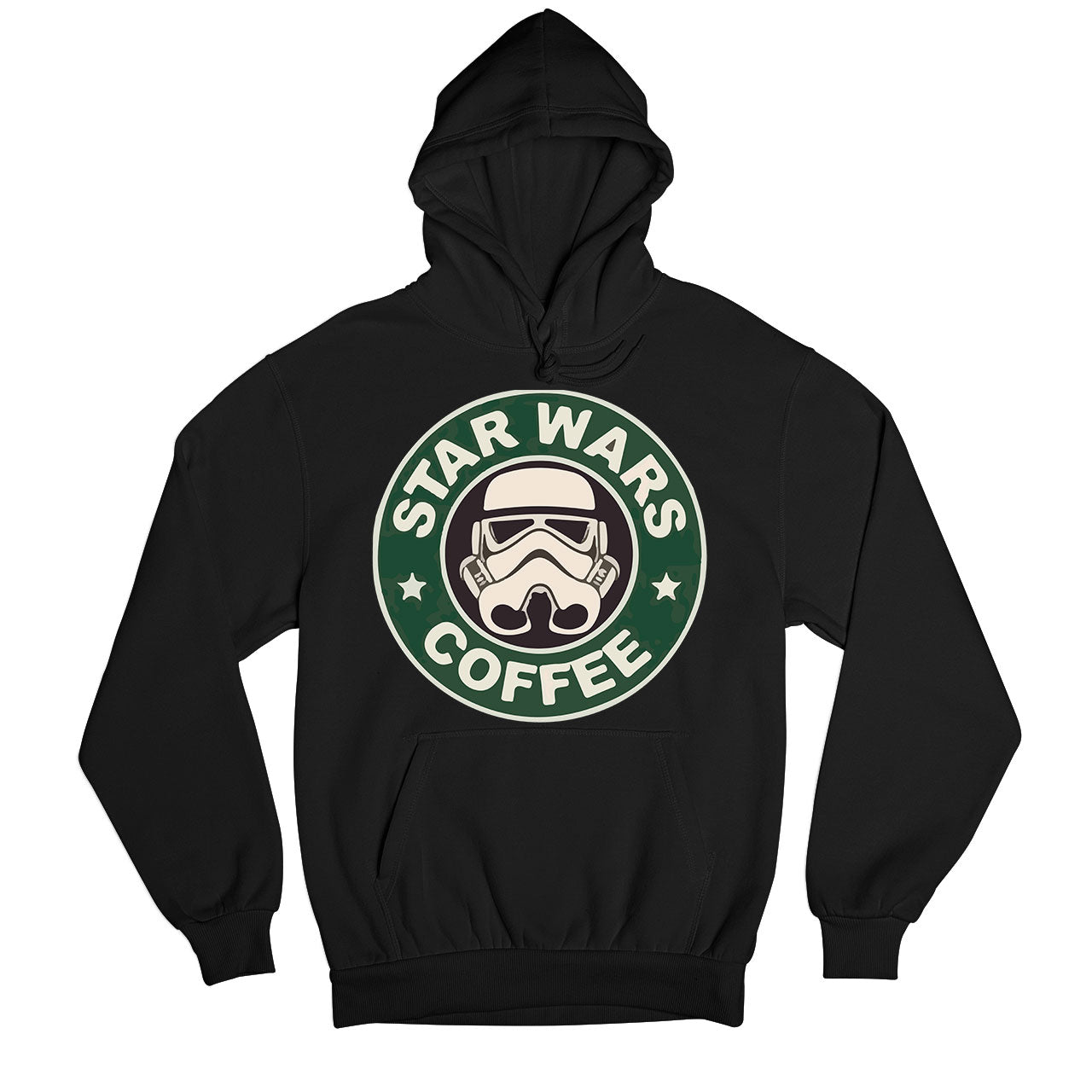 star wars star coffee hoodie hooded sweatshirt winterwear tv & movies buy online india the banyan tee tbt men women girls boys unisex black