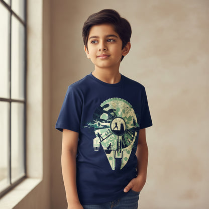 star wars luke vs. vader t-shirt tv & movies buy online india the banyan tee tbt men women girls boys unisex navy