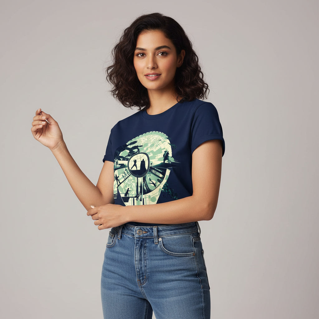 star wars luke vs. vader t-shirt tv & movies buy online india the banyan tee tbt men women girls boys unisex navy