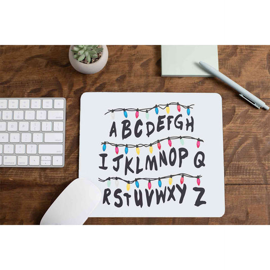 stranger things alphabet wall mousepad logitech large anime tv & movies buy online india the banyan tee tbt men women girls boys unisex  stranger things eleven demogorgon shadow monster dustin quote vector art clothing accessories merchandise