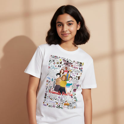 stranger things the upside doodle t-shirt tv & movies buy online india the banyan tee tbt men women girls boys unisex white