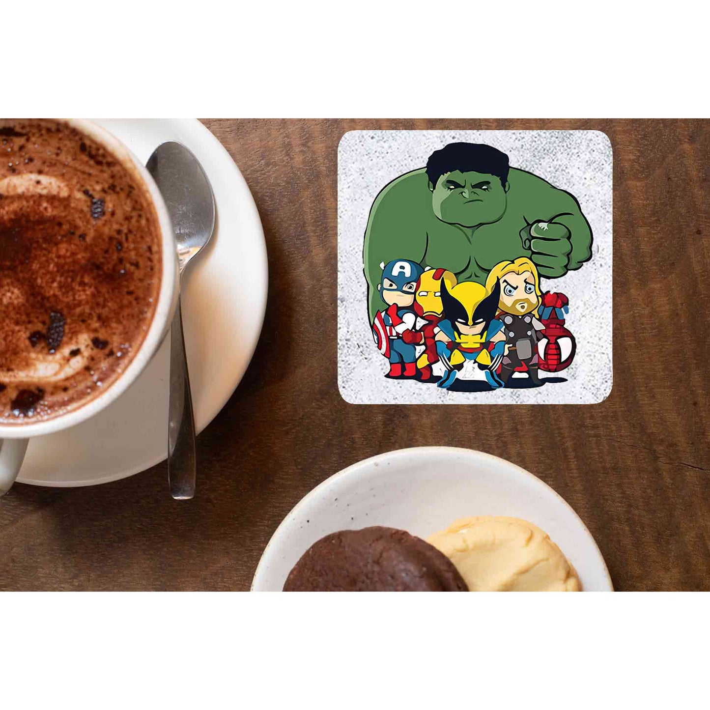 Superheroes Coaster - Superheroes Coasters The Banyan Tee TBT