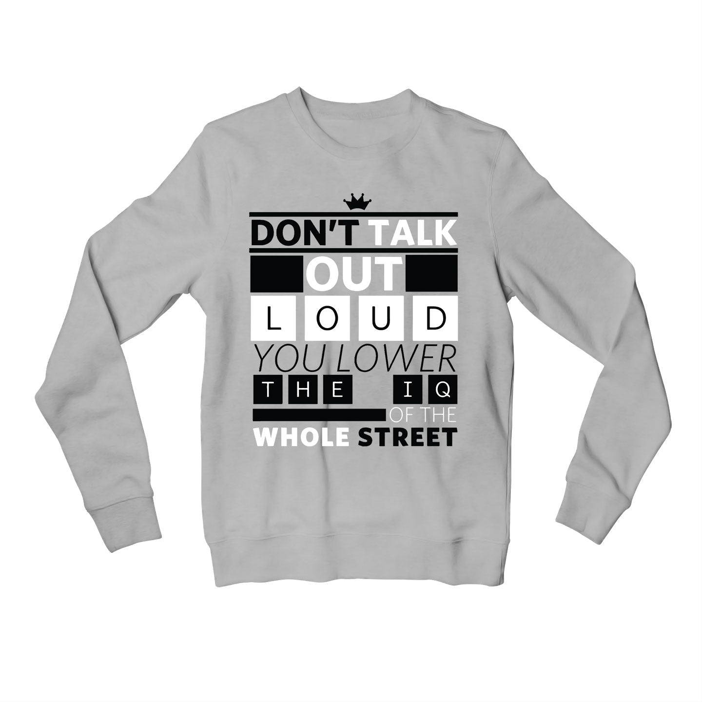 Sherlock Sweatshirt - IQ Sweatshirt The Banyan Tee TBT