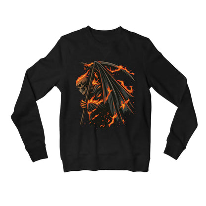 avenged sevenfold shepherd of fire sweatshirt upper winterwear music band buy online india the banyan tee tbt men women girls boys unisex black