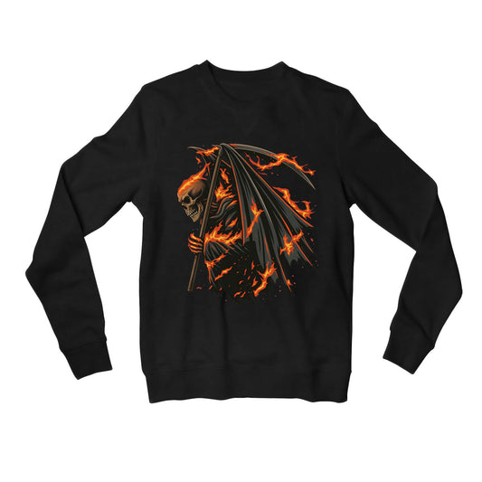 avenged sevenfold shepherd of fire sweatshirt upper winterwear music band buy online india the banyan tee tbt men women girls boys unisex black