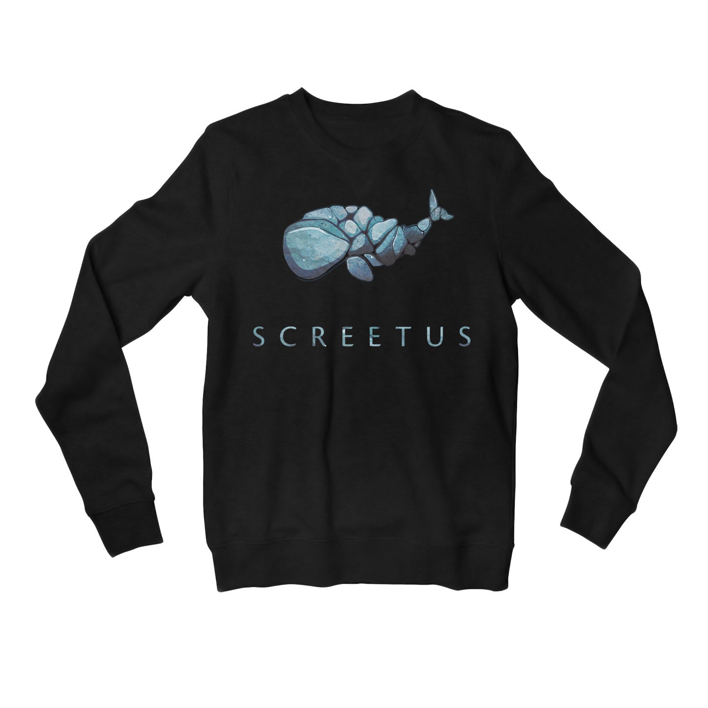 screetus logo sweatshirt upper winterwear music band buy online india the banyan tee tbt men women girls boys unisex black