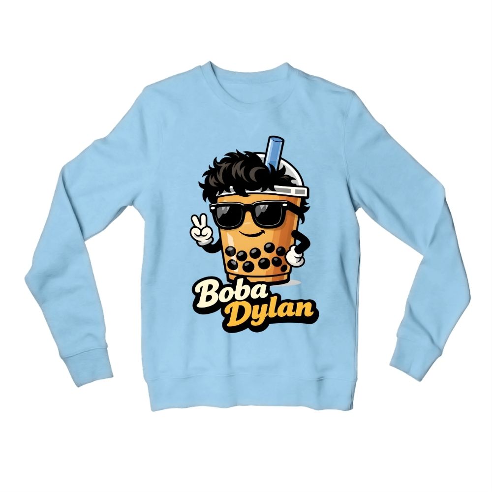 bob dylan boba dylan sweatshirt upper winterwear music band buy online india the banyan tee tbt men women girls boys unisex baby blue 
