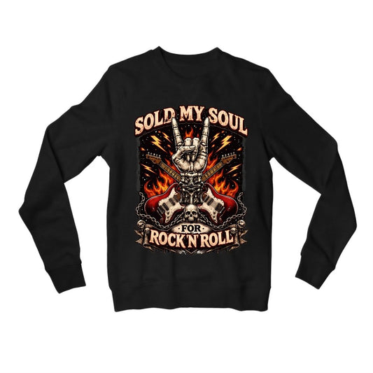 black sabbath sold my soul sweatshirt upper winterwear music band buy online india the banyan tee tbt men women girls boys unisex black 